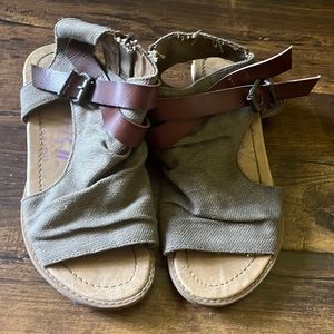Blowfish mini boot strappy sandals
